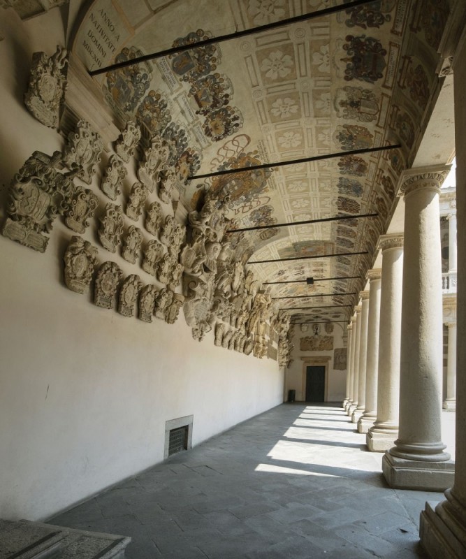 Loggia dolna od strony północnej – Uniwersytet Padewski, fot. G. Zygier (2019)