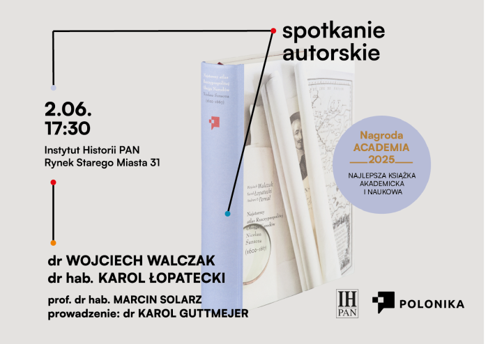 Otwórz zdjęcie Spotkanie autorskie: Najstarszy atlas Rzeczypospolitej | 2.06.2025