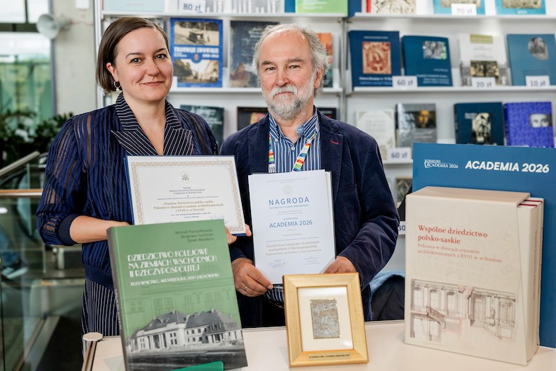Otwórz galerię (9 fotografii) Dwie publikacje Instytutu POLONIKA nagrodzone w konkursie ACADEMIA 2026